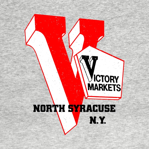 Victory Market Former North Syracuse NY Grocery Store Logo by MatchbookGraphics